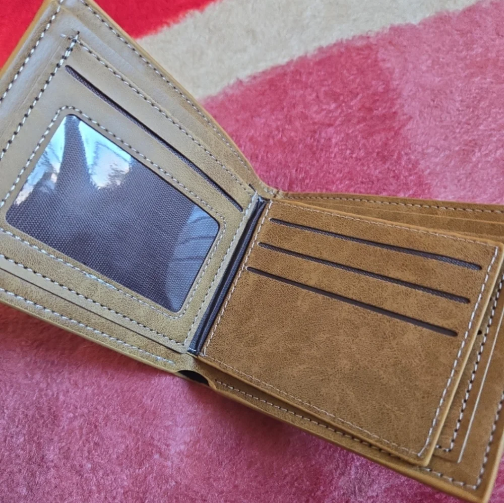 New attack on titan anime manga leather wallet